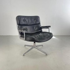 SEDIA SCRIVANIA VINTAGE EAMES HERMAN MILLER PELLE VITA DEL TEMPO LOBBY METÀ SECOLO #4308