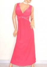 Abito Lungo Rosa Fucsia Donna