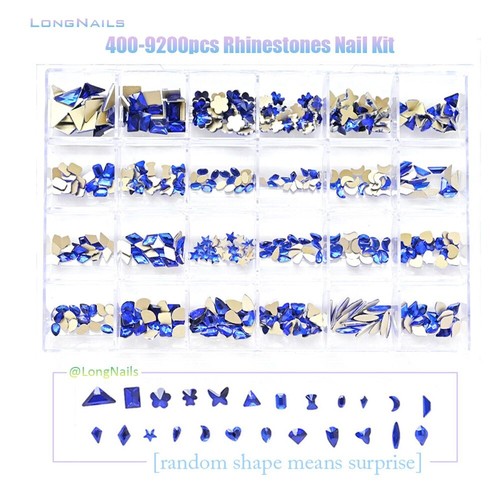 Kit strass unghie flatback - strass,