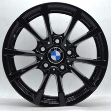 4 cerchi lega bmw serie 1 serie 3 serie 4 r16 nero lucido lt000753