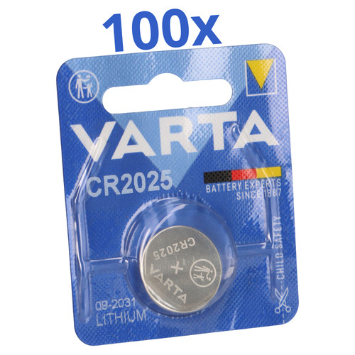 100 varta 2025 cr2025 - x,