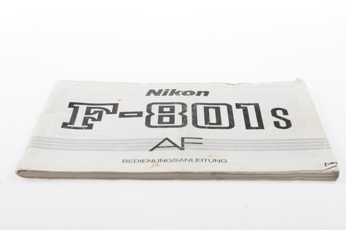 Nikon 801s manuale di - nikon, f-801s