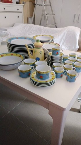 Servizio piatti villa - piatti, d'este