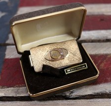Vintage Imperial Dallas Morning New 10kt Gold 30 Year Money Clip Pocket Knife