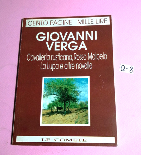 Giovanni verga cavalleria - giovanni, verga-cavalleria