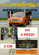 Kit 4 Distanziali Ruota For LAND ROVER FREELANDER II 2006>2015  3cm Wheel Spacer