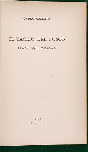 Carlo cassola taglio - cassola,