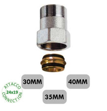 8850 - PROLUNGA IN OTTONE CROMATA FILETTO FAR 24 X 19 DIRITTA 30 35 40 MM