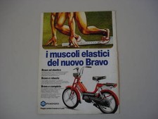 advertising Pubblicità 1982 PIAGGIO BRAVO 50
