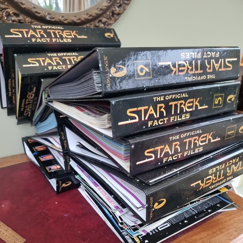 Star trek vintage fact files - vintage, &