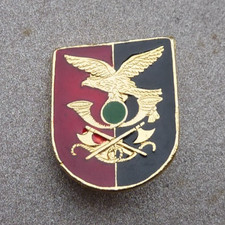 Distintivo smaltato a spilla Genio Alpini - Esercito Italiano - usato