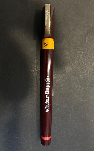 Penna china rotring isograph - penna,