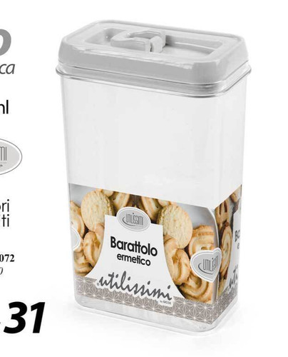 Barattolo ermetico acrilico - ermetico,