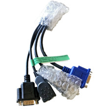 HP 358201-001 355935-001 Crossover I/O locale SUVI cavo adattatore seriale USB video