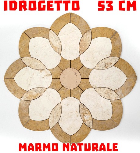 Rosone fiore idrogetto - fiore,