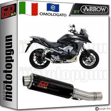 SCARICO GP GUN by ARROW INOX NERO HONDA CROSSRUNNER 800 2015 15 2016 16