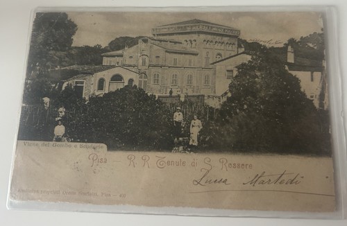 Cartolina san rossore pisa - san,
