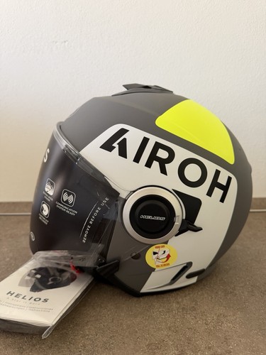 Casco airoh helios grey - helios, up