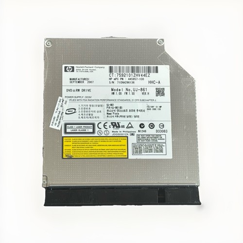 Grabadora dvd uj 861 - dvd±rw, hp