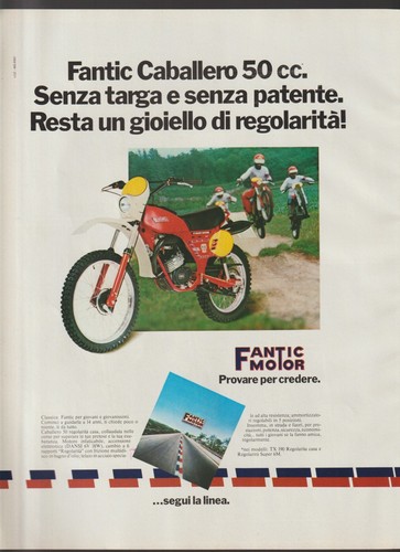 Fantic motor caballero 50cc - motor,
