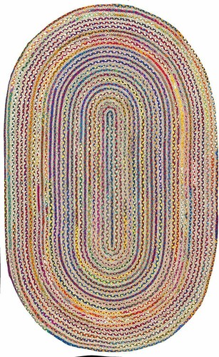 Tappeto ovale cotone forma - cotone,