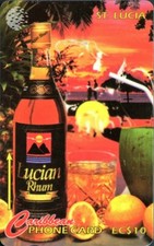 Rare PHONECARD ST LUCIA 1995