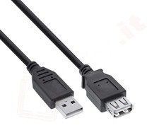n. 10 cavi prolunga 5 metri Usb M/F (10 cavi da 5 metri ciascuno)