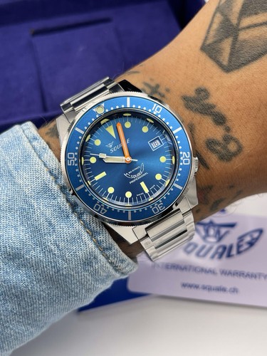 Squale 1521 ocean blue - blue, soleil