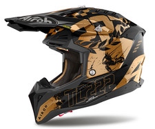 CASCO  AIROH AVIATOR 3 TC222 THE LEGEND MOTO OFFROAD Limited Edition AV3LTC17