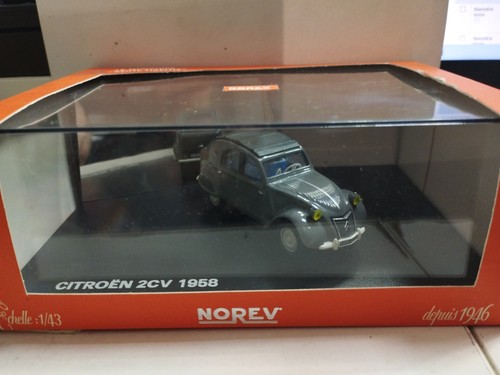 Norev citroen 2cv 1958 grigio - citroen,