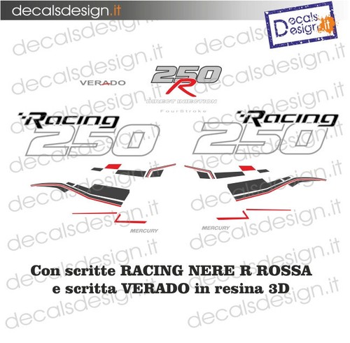 Adesivi motore marino