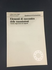 LIBRO ELEMENTI DI MECCANICA DELLE TRASMISSIONI CALCOLO SFORZI SUPPORTI GRISERI 