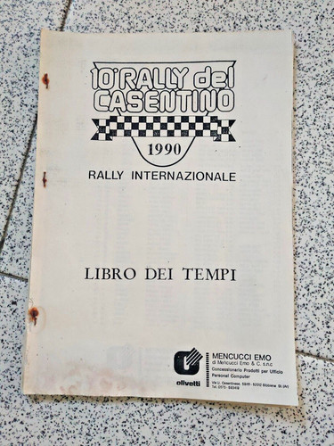 Rally del casentino 1990 - 10°,