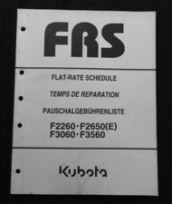 1997-2005 Kubota F2260 F2650