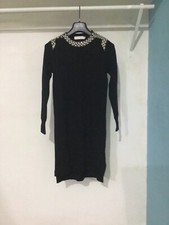 vestitino a maglia nero donna