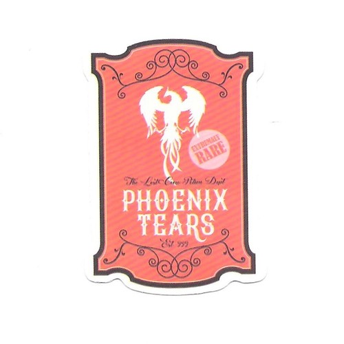 Adesivo vintage phoenix tears - phoenix,