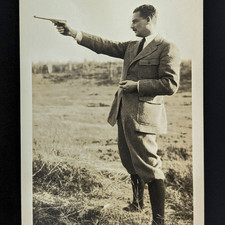 Antica foto reggicalze uomo