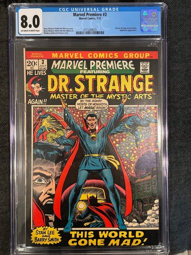 Marvel premiere cgc 8 0 - marvel, #3