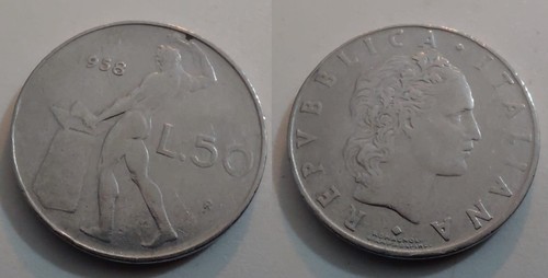 Lire vulcano 1958 - vulcano, rara