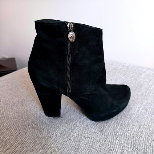 Vgt fornarina black suede - fornarina,