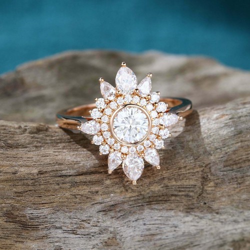 Anello art deco oro - deco, 14k