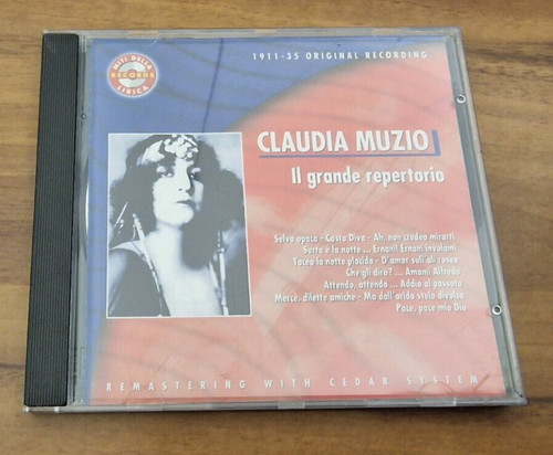 Musica lirica claudia - lirica, muzio