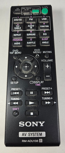 Telecomando sony adu138 - sony, rm-adu138