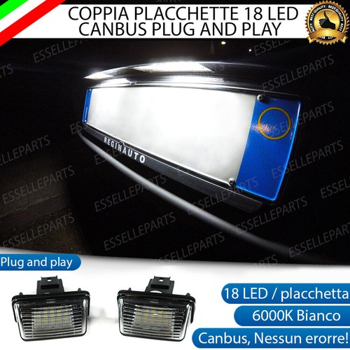 Placchette led luci targa 18 - led,