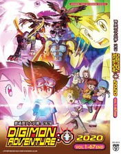 ANIME DIGIMON ADVENTURE (2020) VOL.1-67 END DVD ENGLISH DUBBED REGION ALL