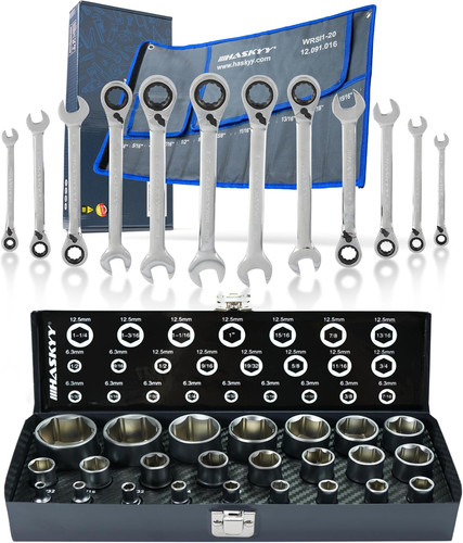 Set chiavi cricchetto - set, di