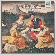 Monteverdi – Madrigali E Concerti / Leonhardt-Consort - LP