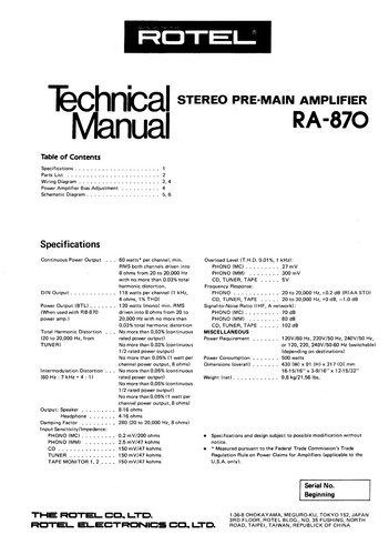 Manuale servizio - di,