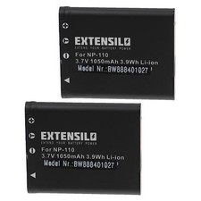 2 Batteries pour Casio Exilim
