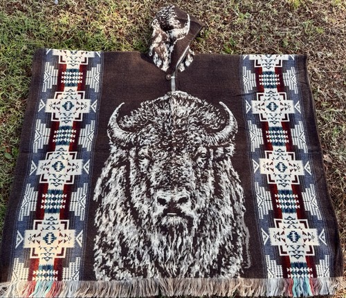 Poncho buffalo adulto - poncho,